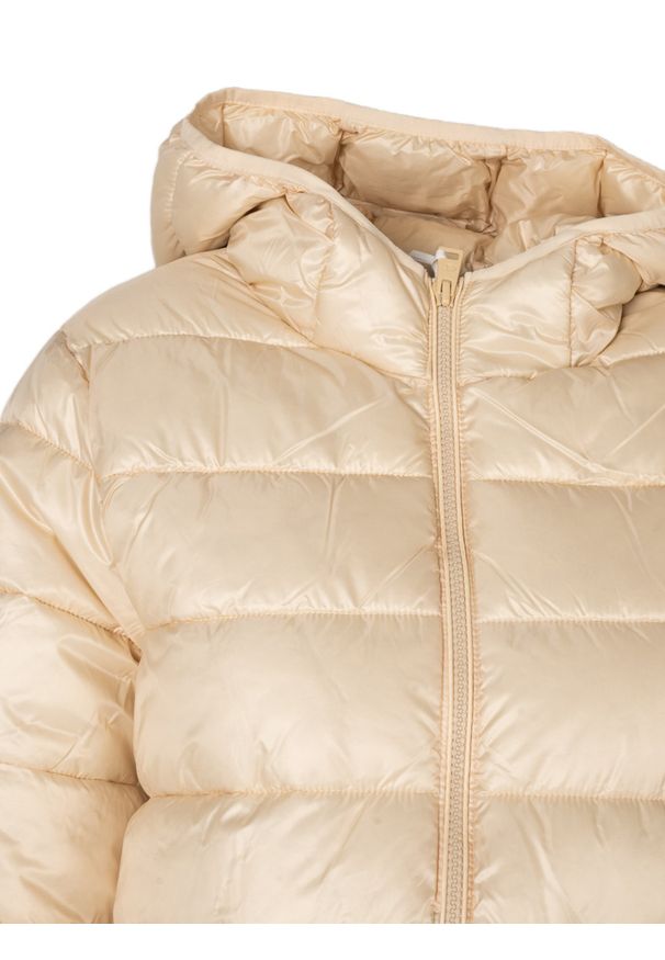 Champion Kurtka "Down Jacket" | 115750 | Kobieta | Beżowy. Kolor: beżowy. Materiał: poliester. Styl: sportowy, elegancki