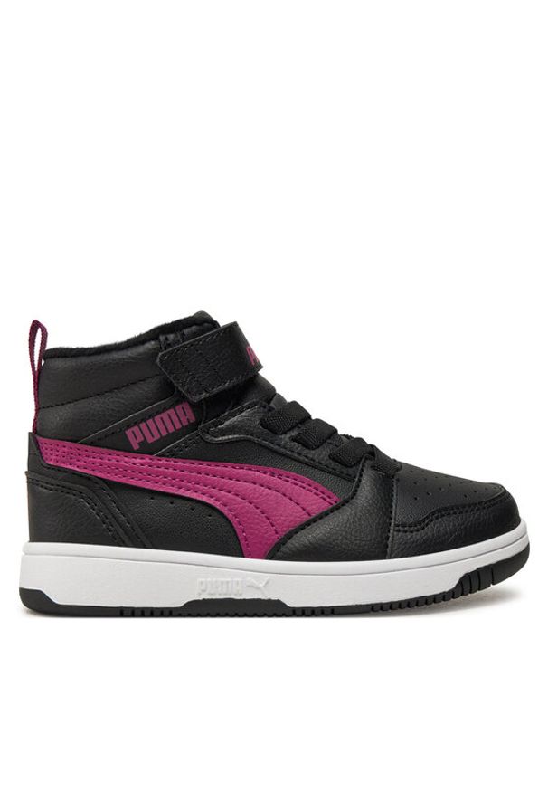 Puma Sneakersy Rebound V6 Mid Wtr Ac+ Ps 307979 04 Czarny. Kolor: czarny. Materiał: skóra