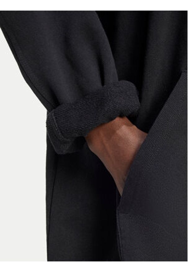 Adidas - adidas Bluza Essentials IY9615 Czarny Oversize. Kolor: czarny. Materiał: bawełna