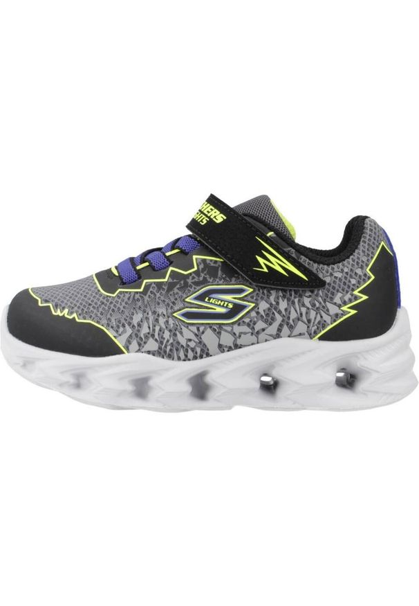 skechers - Tenisówki Skechers Model Vortex 2.0 Kolor Szary. Kolor: szary. Materiał: syntetyk, tkanina. Model: Skechers Sport. Sport: turystyka piesza