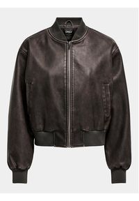 only - ONLY Kurtka z imitacji skóry Jane 15314240 Brązowy Loose Fit. Kolor: brązowy. Materiał: skóra #4