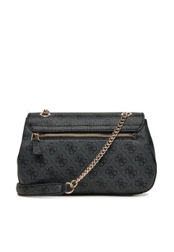 Guess Torebka Katya HWSG96 52210 Czarny. Kolor: czarny. Materiał: skórzane