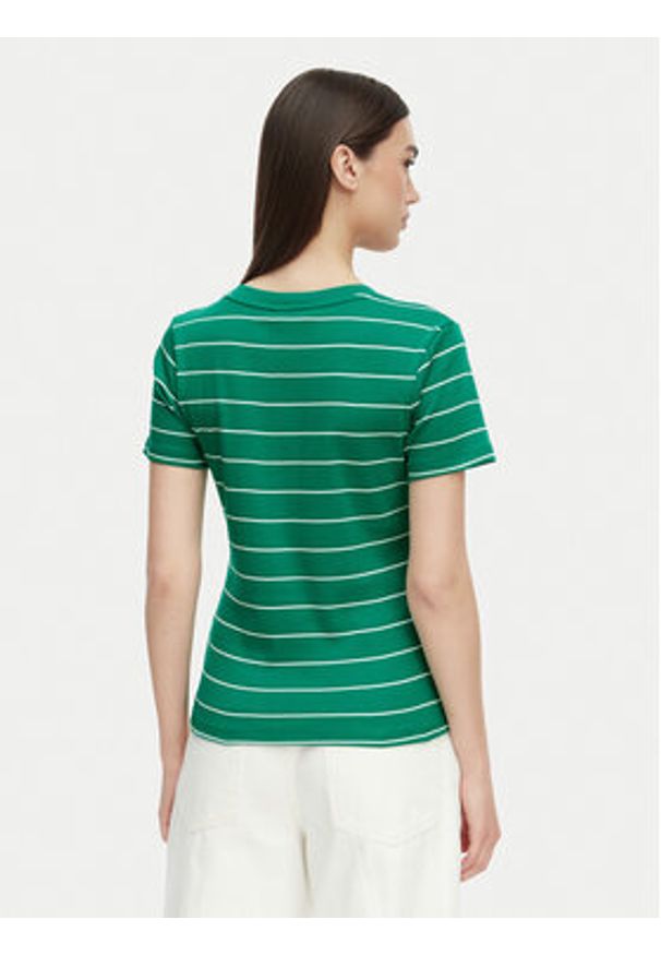TOMMY HILFIGER - Tommy Hilfiger T-Shirt New Cody WW0WW40584 Zielony Slim Fit. Kolor: zielony. Materiał: bawełna