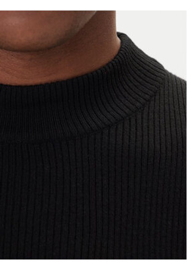 JOOP! Sweter 17 JK-12Donteo 30047344 Czarny Modern Fit. Kolor: czarny. Materiał: wełna