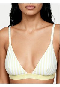 Calvin Klein Swimwear Góra od bikini LV00Q61208 Zielony. Kolor: zielony. Materiał: syntetyk #3