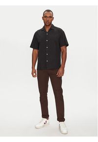 Jack & Jones Koszula Breeze Resort 12268967 Czarny Relaxed Fit. Kolor: czarny. Materiał: len, bawełna #3