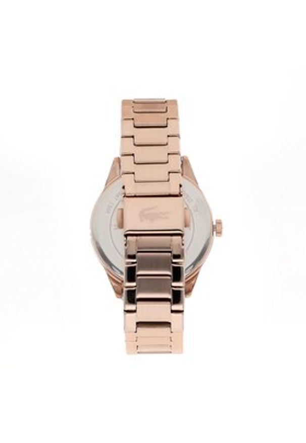 Lacoste Zegarek Ladycroc 2001191 Różowe złoto. Kolor: wielokolorowy, złoty, różowy