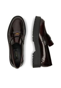 Gino Rossi Loafersy C-CARRIE1 Bordowy. Kolor: czerwony. Materiał: skóra #3