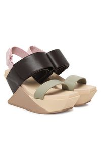 United Nude Sandały Delta Wedge Sandal 1041345616 Kolorowy. Materiał: skóra. Wzór: kolorowy #3