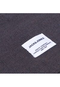 Jack & Jones - Jack&Jones Czapka Jaclong 12150627 Szary. Kolor: szary. Materiał: materiał
