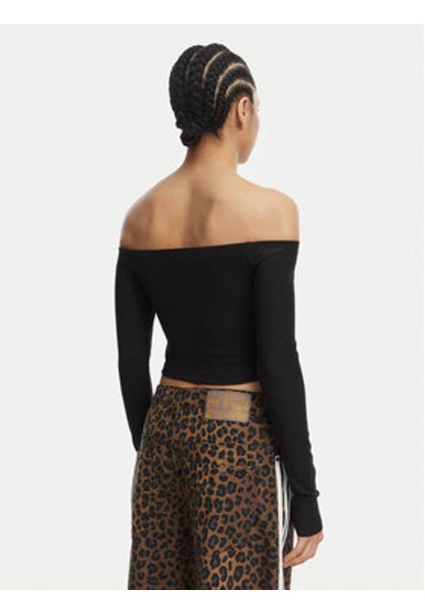 Adidas - adidas Bluzka Essentials KE3150 Czarny Slim Fit. Kolor: czarny. Materiał: bawełna