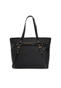 Just Cavalli Torebka 78RA4BI2 ZSB88 Czarny. Kolor: czarny. Materiał: skórzane