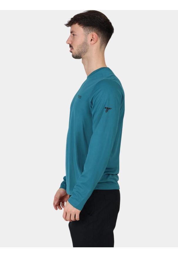 columbia - Koszulka sportowa męska Columbia Summit Valley LS Crew. Kolor: zielony. Długość rękawa: długi rękaw. Długość: długie. Styl: sportowy