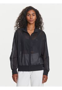 Adidas - adidas Bluza adicolor Sheer JN6130 Czarny Loose Fit. Kolor: czarny. Materiał: syntetyk #1