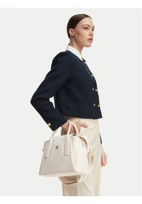 TOMMY HILFIGER - Tommy Hilfiger Torebka AW0AW18532 Kremowy. Kolor: kremowy. Materiał: skórzane #1
