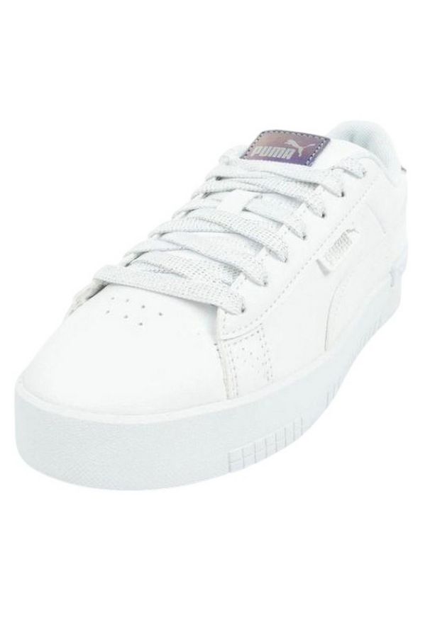 Puma - Kobiety/Panie Jada Luminous Leather Trainers. Kolor: biały. Styl: sportowy