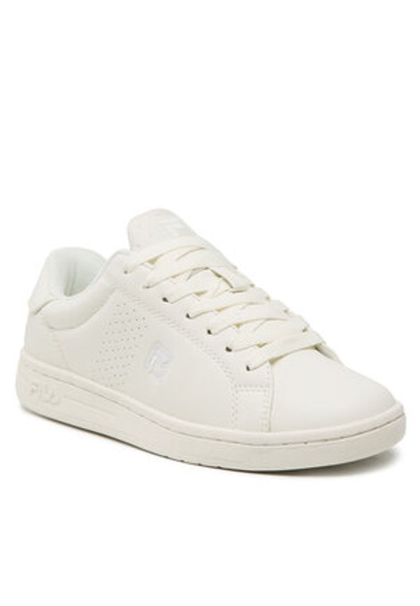 Sneakersy Fila - Crosscourt 2 Nt Teens FFT0013.10005 Marshmallow. Kolor: beżowy. Materiał: skóra, materiał