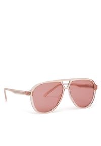 Hugo - Okulary przeciwsłoneczne HUGO. Kolor: beżowy