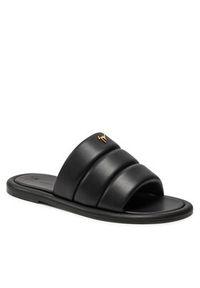 Giuseppe Zanotti Klapki EU40004 Czarny. Kolor: czarny. Materiał: skóra #3