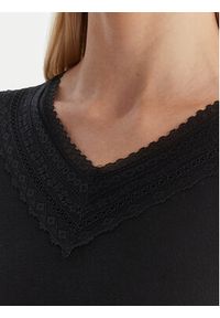 YSABEL MORA - Ysabel Mora Bielizna termoaktywna górna 70009 Czarny Slim Fit. Kolor: czarny. Materiał: bawełna #3