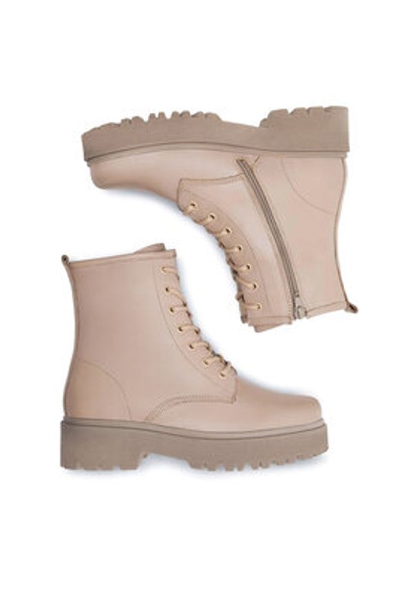 Lasocki Trzewiki WB-ALESSIA-01 Beżowy. Kolor: beżowy. Materiał: skóra