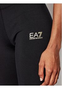 EA7 Emporio Armani Legginsy 8NTP63 TJ01Z 0200 Czarny Slim Fit. Kolor: czarny. Materiał: bawełna