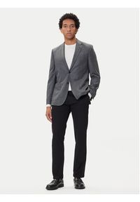 BOSS Marynarka BOSS-50551560 Szary Regular Fit. Kolor: szary. Materiał: wełna #4