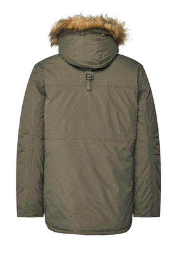 Hunter Parka Angus HARM0018252 Zielony Regular Fit. Kolor: zielony. Materiał: syntetyk