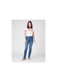 Wrangler - WRANGLER HIGH SKINNY DAMSKIE SPODNIE JEANSOWE JEANSY EUPHORIA W27HCK43J 112328881