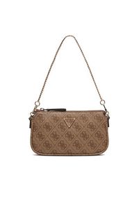 Guess Torebka Noelle II Mini HWBG96 72710 Beżowy. Kolor: beżowy. Materiał: skórzane #5