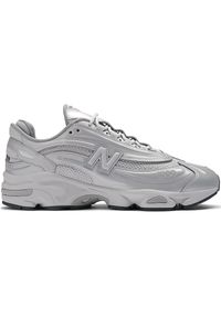 Buty unisex New Balance M1000TE – szare. Kolor: szary. Materiał: materiał, skóra. Szerokość cholewki: normalna