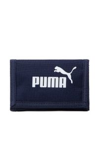 Puma Duży Portfel Męski Phase Wallet 756174 43 Granatowy. Kolor: niebieski. Materiał: materiał