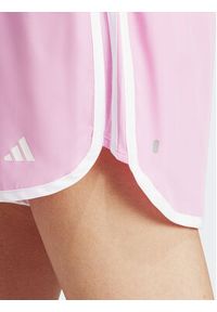 Adidas - adidas Szorty sportowe Marathon 20 IN1533 Różowy Slim Fit. Kolor: różowy. Materiał: syntetyk