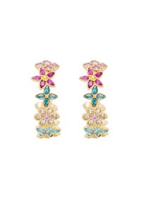 Guess Kolczyki JUBE06 031JW Złoty. Materiał: metalowe. Kolor: złoty #1