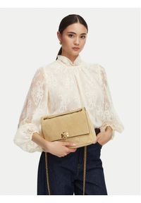 Tory Burch Torebka 183357 Beżowy. Kolor: beżowy. Materiał: skórzane #1