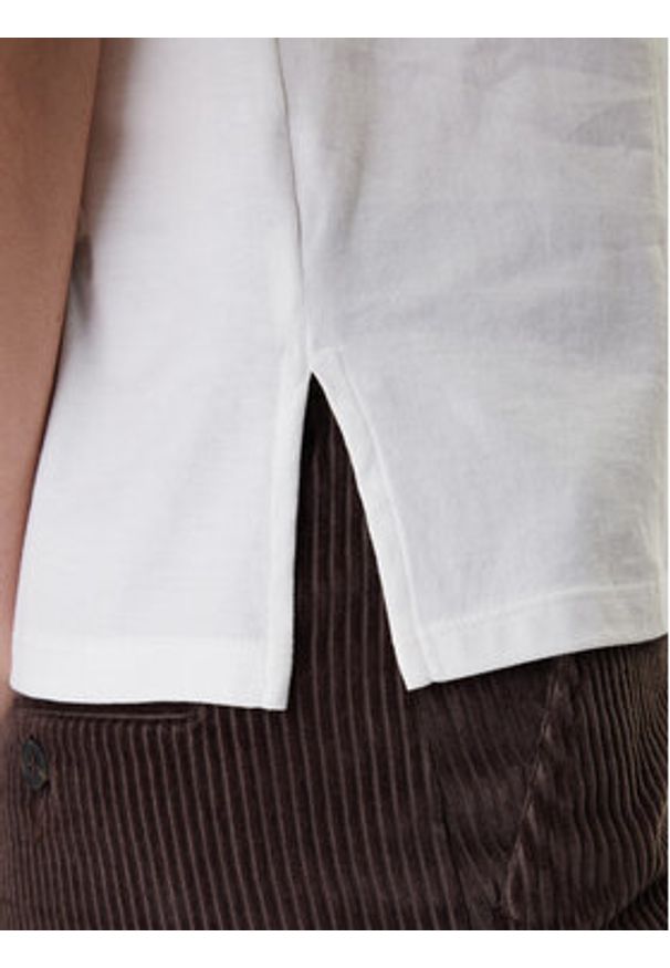 Weekend Max Mara T-Shirt Venaco 2615971031 Biały Relaxed Fit. Kolor: biały. Materiał: bawełna