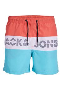 Jack&Jones Junior Szorty kąpielowe 12227529 Kolorowy Regular Fit. Wzór: kolorowy #4