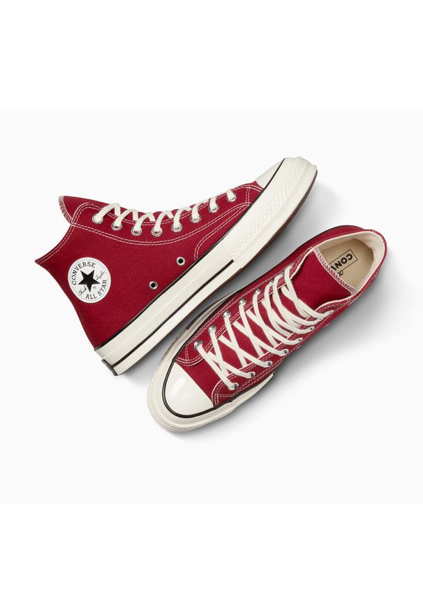 Buty sportowe Converse Chuck 70. Kolor: czerwony. Materiał: materiał. Sport: skateboard