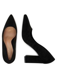 DeeZee Czółenka XLO-BLACK SU Czarny. Kolor: czarny. Materiał: materiał #7