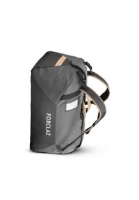 FORCLAZ - Torba trekkingowa Forclaz Duffel 100 Basic 100 l. Kolor: szary. Materiał: tkanina