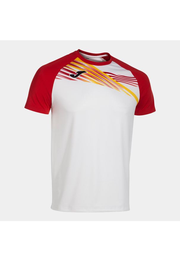 Jersey Joma Elite X. Kolor: wielokolorowy, biały, czerwony. Materiał: jersey. Sport: fitness