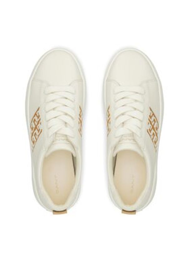 GANT - Gant Sneakersy Lawill Sneaker 28531507 Écru. Materiał: materiał