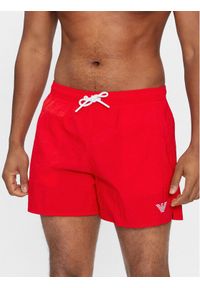 Emporio Armani Underwear Szorty kąpielowe 211756 4R422 00774 Czerwony Regular Fit. Kolor: czerwony. Materiał: syntetyk