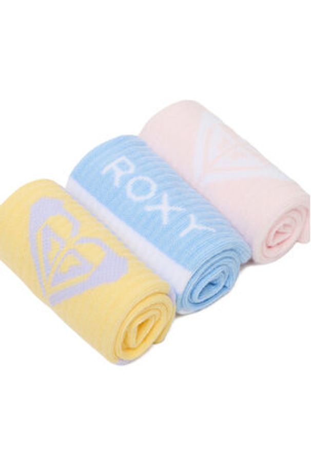 Roxy Skarpety długie CEO_AS_ROXY_11_W_AW25 (3-PACK) Kolorowy. Materiał: bawełna, materiał. Wzór: kolorowy