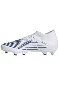 Adidas - Buty piłkarskie adidas Predator Edge.2 Fg M GW2269 białe białe. Zapięcie: sznurówki. Kolor: biały. Materiał: guma, syntetyk. Sport: piłka nożna #5