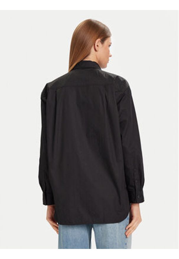 Calvin Klein Jeans Koszula LV044D167G Czarny Relaxed Fit. Kolor: czarny. Materiał: bawełna