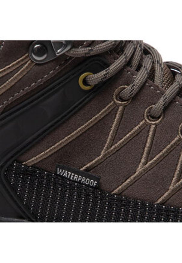 CMP Trekkingi Rigel Mid Trekking Shoe Wp 3Q12947 Brązowy. Kolor: brązowy. Materiał: zamsz, skóra. Sport: turystyka piesza