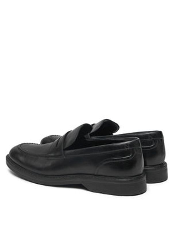 Clarks Mokasyny Aldwin Step 26178429 Czarny. Kolor: czarny. Materiał: skóra