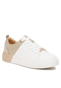 DeeZee Sneakersy WS2158-07 Biały. Kolor: biały. Materiał: skóra