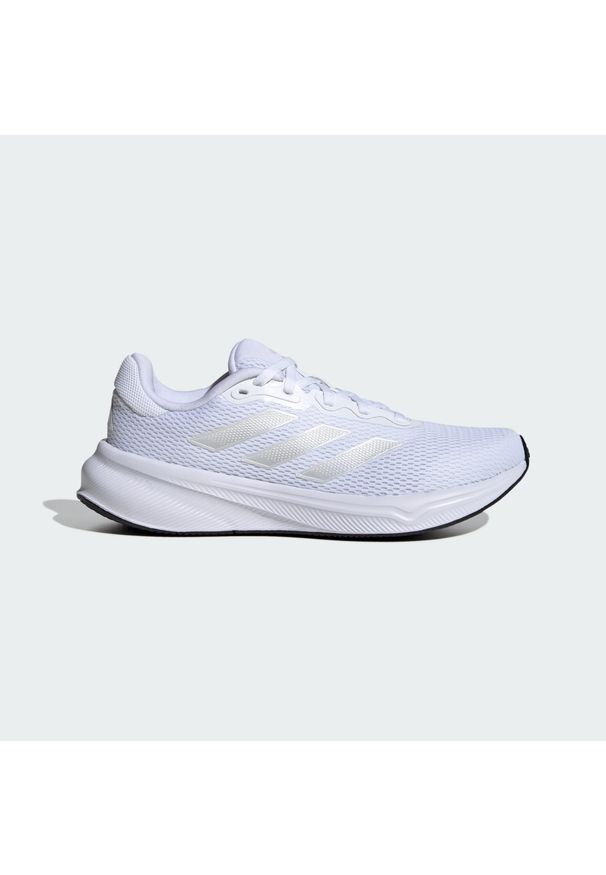 Adidas - Buty Response. Okazja: na co dzień. Kolor: szary, biały, wielokolorowy. Materiał: materiał. Sport: bieganie